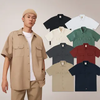 【Dickies】男款1574雙口袋短袖工裝襯衫(多款任選)