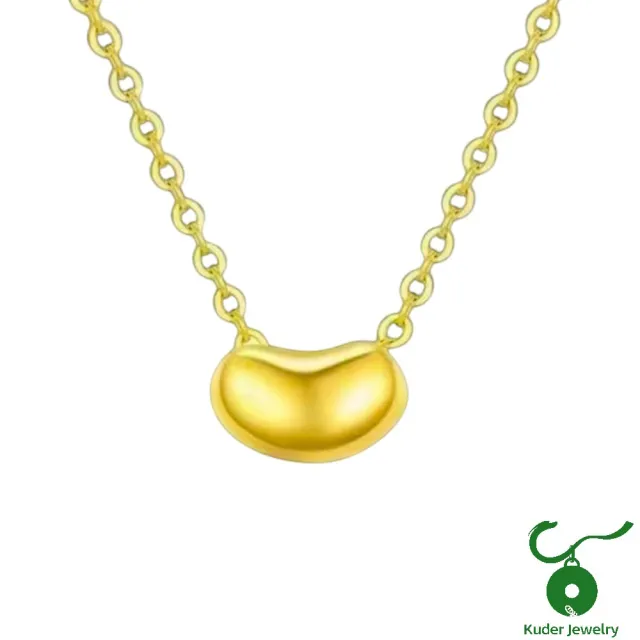 【K.D.J 圓融珠寶】純金 小金豆 999黃金墜飾