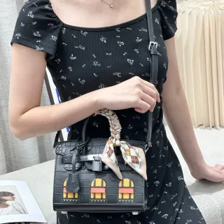 【LEESA】雙11 大容量斜背包\手提斜背包\包包\手提包\斜背包\手提托特包\硬殼包\通勤包\歐美包 