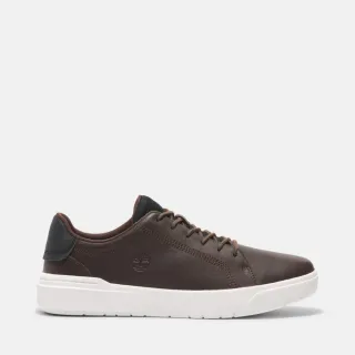 【Timberland 官方旗艦】男款深棕色低筒休閒鞋(A41F7W01)