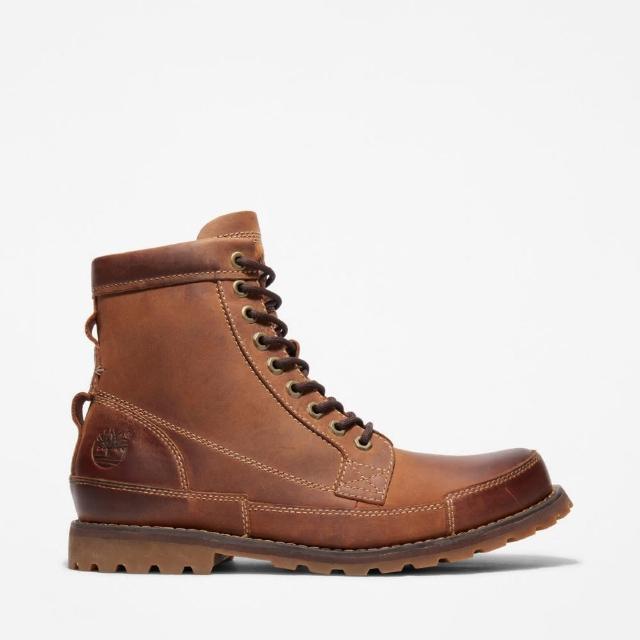 【Timberland】男款棕色Timberland R Originals中筒靴(15551210)