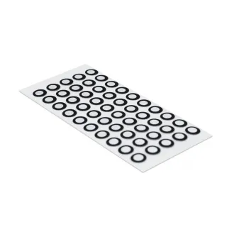 【REVOPOINT適用配件】XMinus 3D掃描小型標記點_黏貼式 3*6 mm(內3外6 mm 498點 黏性佳不脫膠)