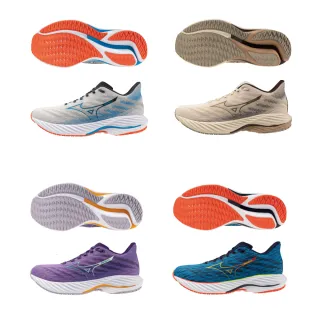 【MIZUNO 美津濃】WAVE RIDER 28 男女款慢跑鞋 J1GC240357 J1GC240461 J1GD240673(慢跑鞋)