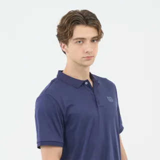 【GIORDANO 佐丹奴】男裝短袖POLO衫 Liquid Touch系列(62 暗藍)