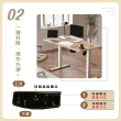 【IHouse】台灣製 120cm工學電動升降桌/兒童書桌/辦公桌/書桌/站立桌/電腦桌/成長桌