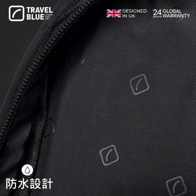 【Travelblue 藍旅】雙11 城市探索款 商務後背包_黑(車麗屋)