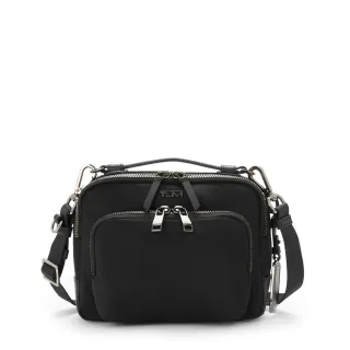 【TUMI】Voyageur Teghan 斜背包 - 黑(TUMI 官方旗艦店)