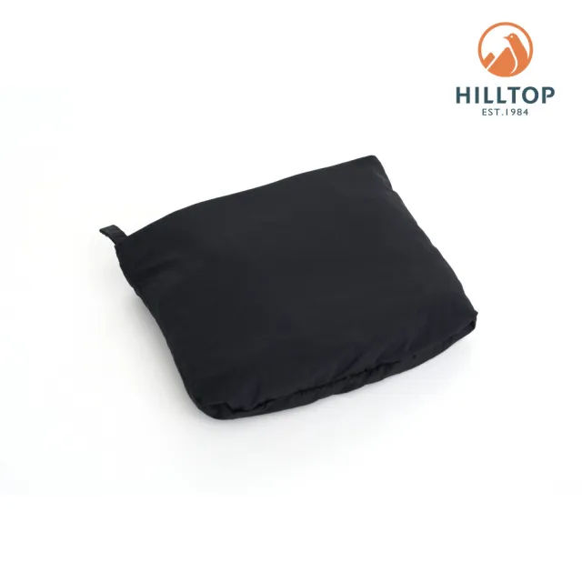 【Hilltop 山頂鳥】超輕量超潑水抗UV彈性外套 可收納 女款 黑｜PS02XFG6ECA0
