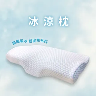 【Beroso 倍麗森】涼感冰絲透氣護頸防鼾記憶枕頭-金絲四季/涼感款任選(SGS檢驗合格 10cm 支撐頸部 618)