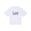 【Lee 官方旗艦】男女同款 短袖T恤 / 胸前特色大LOGO 共3色 男女共版(LB502040 / LB502041)