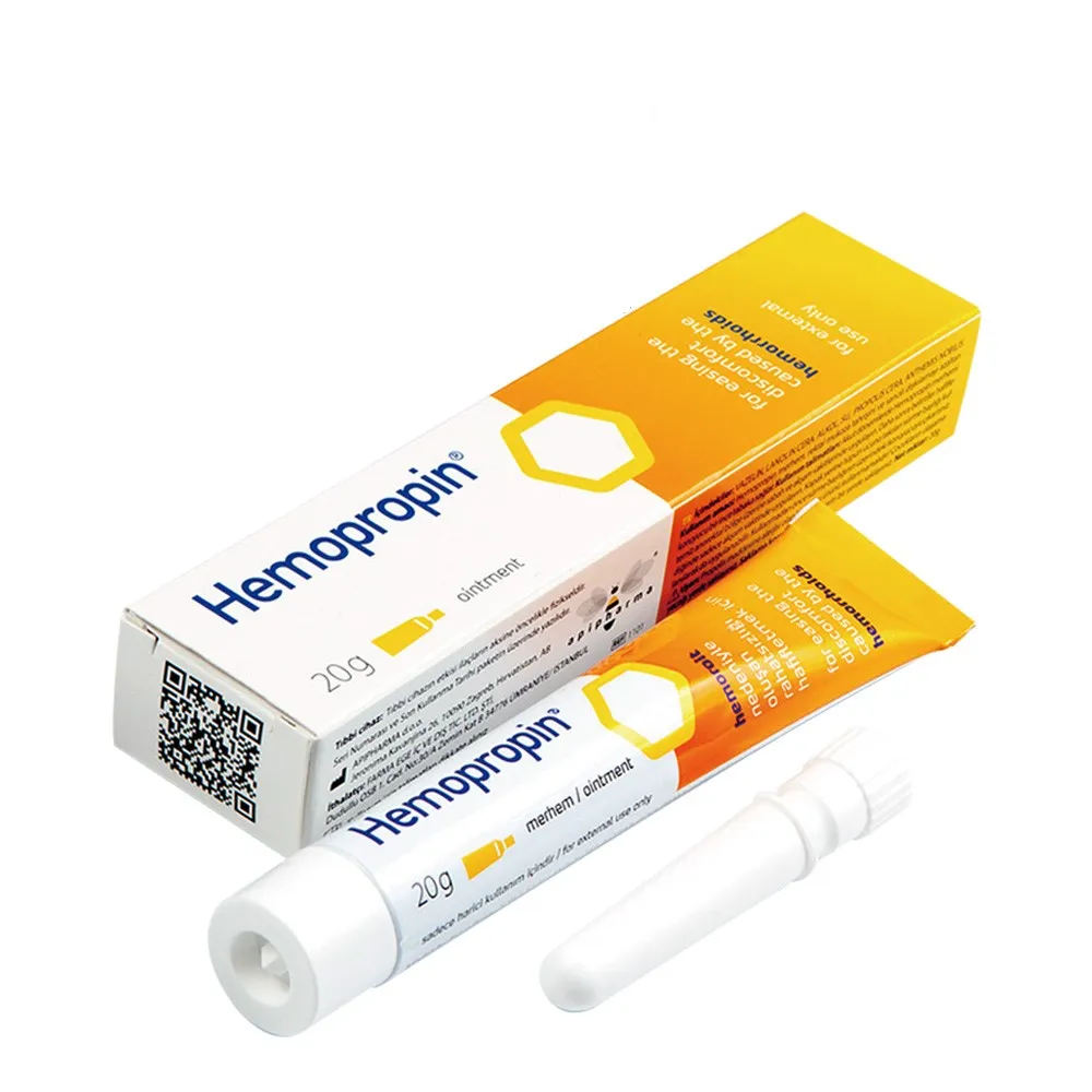 【ApiPharma 艾貝瑪】Hemopropin 痔瘡傷口保護軟膏-1入組(20g/入)