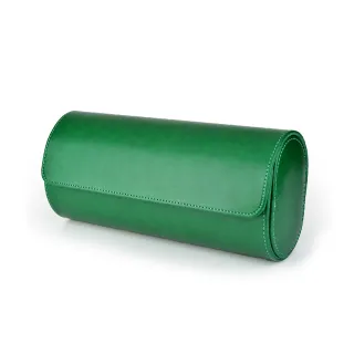 【P&W】名錶收藏盒 3支裝 皮革材質 手工精品錶盒(全開式 旅行收納盒 攜帶錶盒)