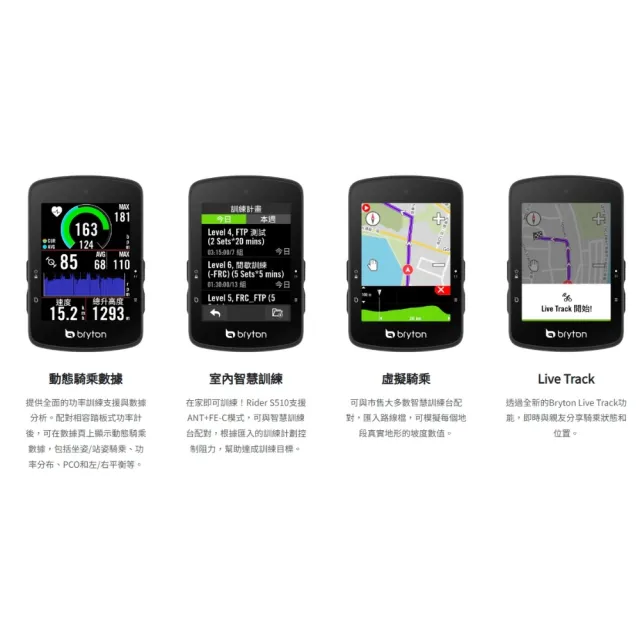 【BRYTON】S510T 碼錶