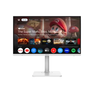 【MSI 微星】Modern MD272UPSW 27型 智慧型顯示器(4K UHD/HDMI+DP+Type C/IPS/智慧顯示器/HDR Ready)