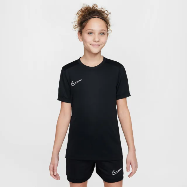 【NIKE 耐吉】短袖上衣 童裝 男女童 大童 K NK DF ACD25 TOP SS -PD 黑 HJ3716-010