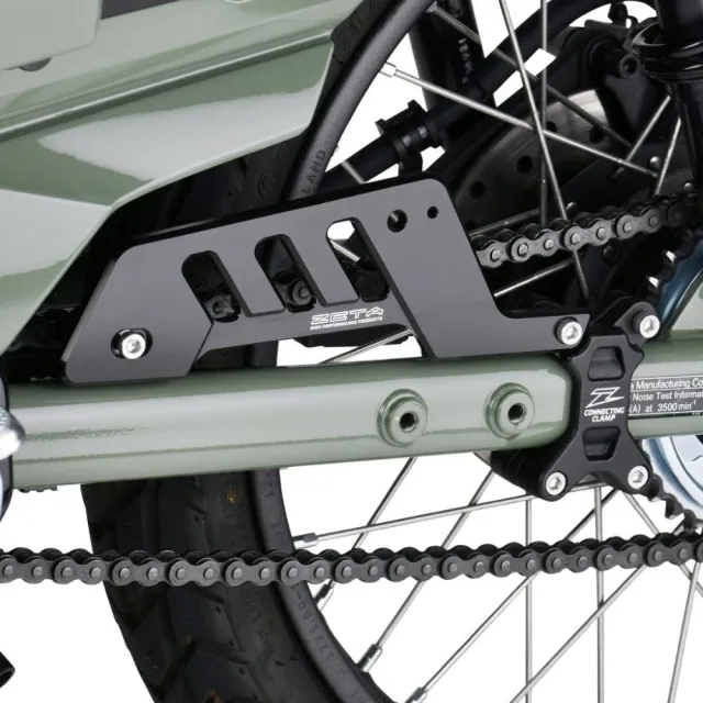 【ZETA】鏈條保護套件用 腳跟護板(HONDA CT125 2020-25年車型 / 機車檔車改裝用)