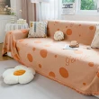 【BonBon naturel】美式格調家具/沙發防塵蓋布-三人座 180*300cm(一片式鋪蓋 打理方便可機洗)