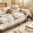【BonBon naturel】美式格調家具/沙發防塵蓋布-三人座 180*300cm(一片式鋪蓋 打理方便可機洗)