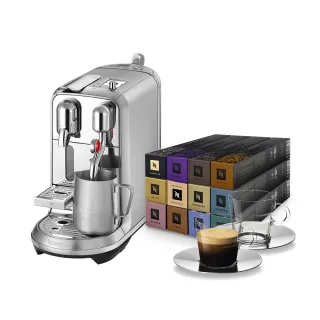 【Nespresso】優惠價到6/19!膠囊咖啡機 Creatista Plus(探索禮盒120顆迎新會員組/義式/拿鐵/奶泡機)