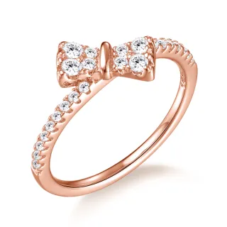 【Majalica】純銀戒指．防小人尾戒．新年禮物(玫金)