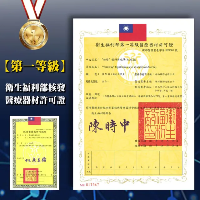 【日本旭川】生命磁能量眼罩&石墨烯護膝套 超值組(透氣舒適 遠紅外線 緩解疲勞)