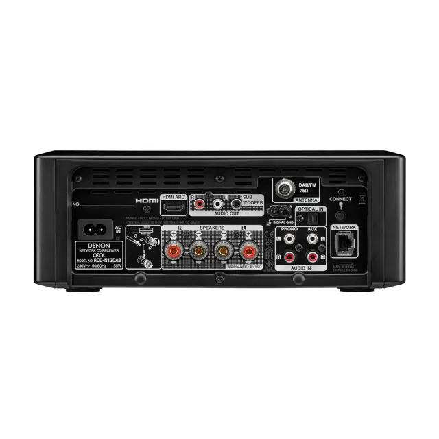 【Denon 天龍】RCD-N12網路/CD綜合擴大機+Sonus faber Lumina I書架喇叭