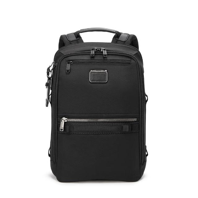 【TUMI】Alpha Bravo Dynamic 彈道尼龍商務休閒背包 - 黑色(TUMI 官方旗艦店)