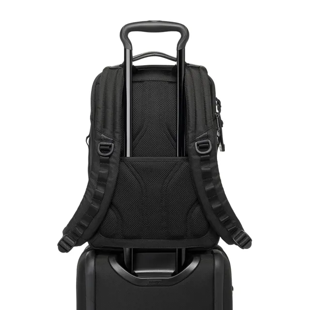【TUMI】Alpha Bravo Dynamic 彈道尼龍商務休閒背包 - 黑色(TUMI 官方旗艦店)