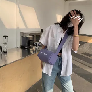 【MoonDy】雙11 女生包包 枕頭包 寬肩帶包包 輕量斜背包 輕量側背包 韓國斜背包 韓國包包 潮牌 
