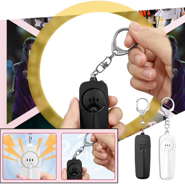 【WIDE VIEW】130高分貝隨身警報器-輕量款(求救器 兒童呼救 呼叫器 警報器防身 防狼警報器/AF-2005)