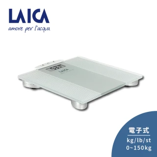【LAICA 萊卡】BMI電子式體重計(義大利工藝設計/進階款)