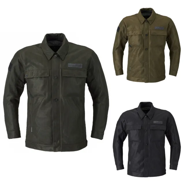 【RS TAICHI】RSJ353 男 / 女版 五件式護具 襯衫式透氣防摔衣