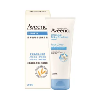 【Aveeno 艾惟諾】燕麥益敏修護保濕霜200ml(身體乳/保濕乳液/修護霜)