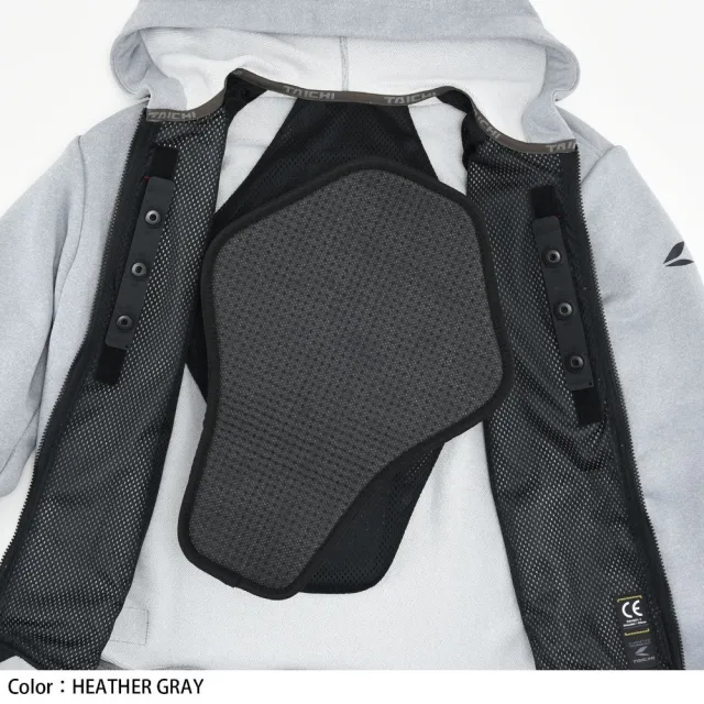 【RS TAICHI】RSJ352 男 / 女版 五件式護具 CORDURA 連帽休閒防摔衣
