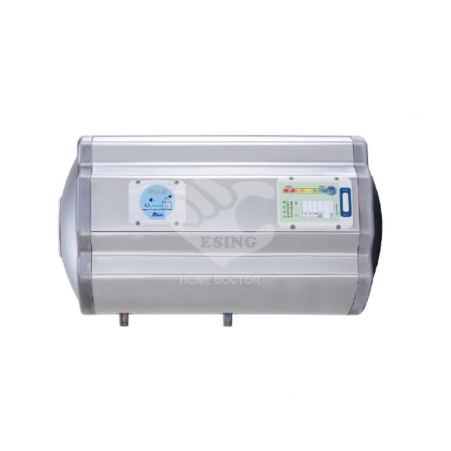 怡心牌 ES-1826TH 電熱水器，臺灣原廠製造，採用電能式排氣與機械控溫設計，電熱管加熱方式確保穩定熱水供應。尺寸為深48cm x 寬74cm x 高47cm，適閤家庭使用，能源效率達第二級，電壓220V，保固1年，提供安全可靠的熱水解決方案，BSMI許可字號R53182。