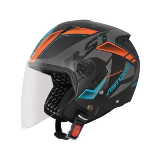 【ASTONE】官方直營-RST-AQ9 輕量通風 3/4 半罩安全帽(可配戴藍芽耳機)