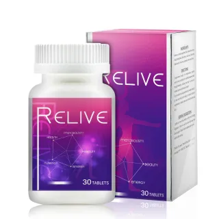 【RELIVE】歐洲皇室御用白藜蘆醇量販超值組30錠/瓶*4瓶