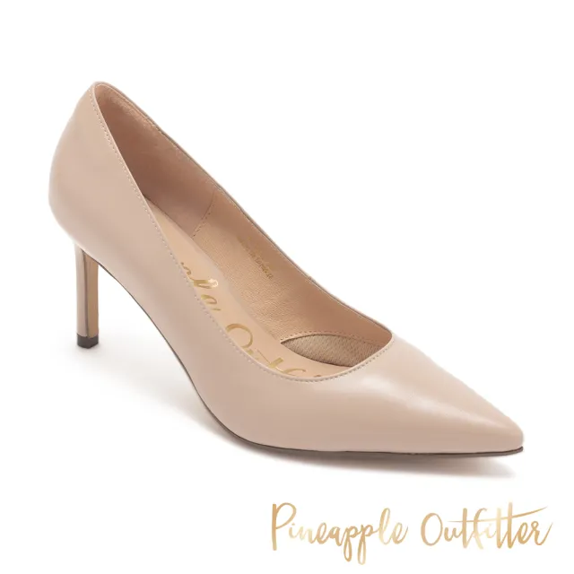 【Pineapple Outfitter】氣質優雅真皮高跟鞋 GIOLLA(藕粉色)