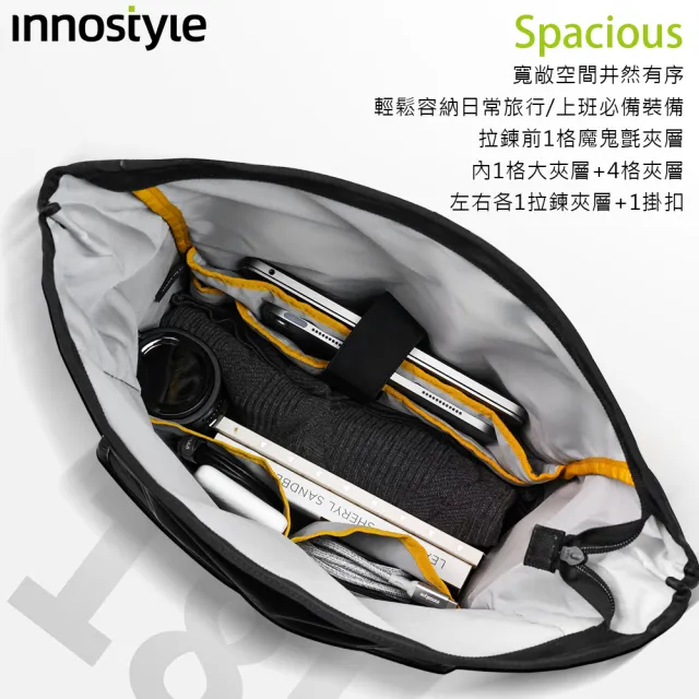 【innostyle】雙11 CityTrek Elite系列 撞色 25L 後背包/旅行包/肩背包/筆電包/電腦包/平板包