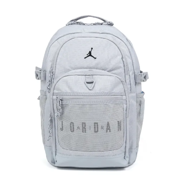 【NIKE 耐吉】後背包 Jordan Sport 灰 黑 24L 13吋 筆電包 運動包 雙肩包 包包 JD2523046AD-002