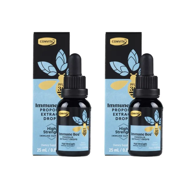 【Comvita 康維他】PFL？30蜂膠萃取精華液2入優惠組(蜂膠)