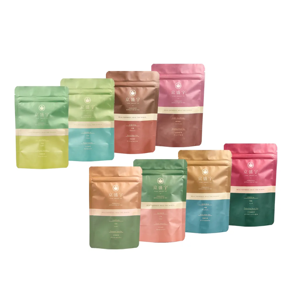 【京盛宇】世界選茶系列茶包 12入x1袋(煎茶/焙茶/玄米煎茶/普洱茶/大吉嶺紅茶/汀普拉紅茶)