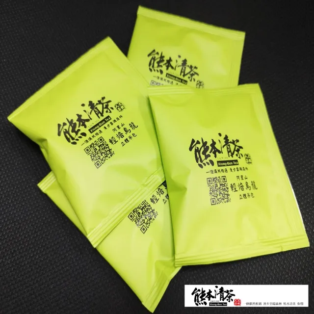 【熊本清茶】阿里山輕培烏龍立體茶包3gX100入