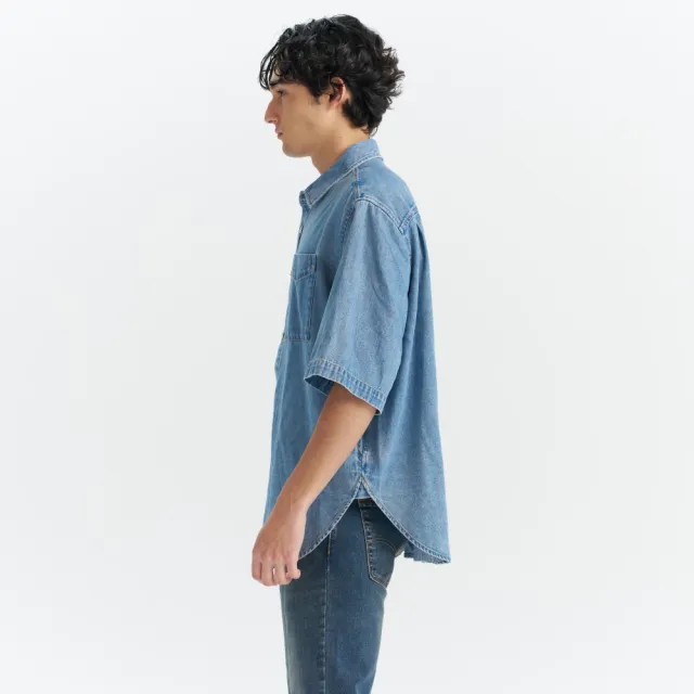 【LEVIS】男款 襯衫 短袖襯衫 牛仔襯衫 牛津襯衫 上衣 熱賣單品 002WR-0001