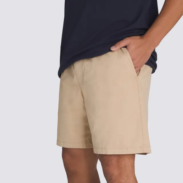 【VANS】官方旗艦 Range Relaxed Elastic 卡其色短褲