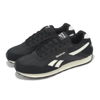 【REEBOK】休閒鞋 Glide Low 女鞋 黑 米白 拼接 尼龍 麂皮 復古(100208667)