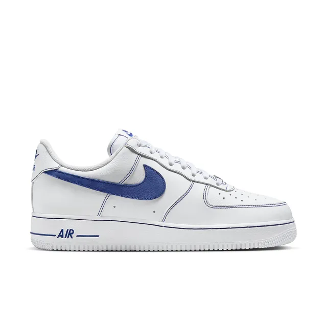 【NIKE 耐吉】休閒鞋 男鞋 運動鞋 AF1 AIR FORCE 1 07 LV8 白藍 HQ2037-100