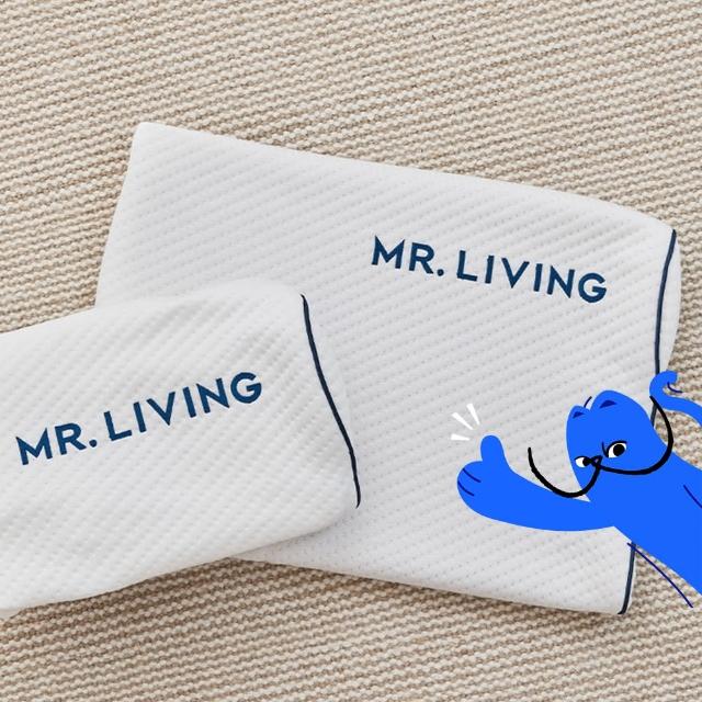 【MR. LIVING 居家先生】護頸減壓蝶型記憶枕-專用枕頭套(不適用於一般枕頭)