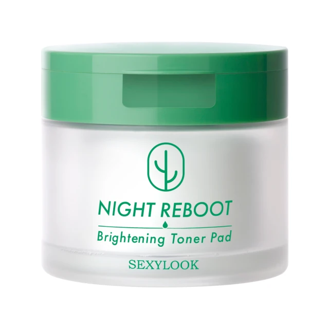 【SEXYLOOK 西西露】仙人掌夜光霜50ml/韓國棉片_仙人掌代謝/CICA保濕/熊果素亮白(任選1_夜光霜/濕敷棉)