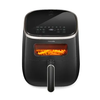 【Philips 飛利浦】星樂透透視海星氣炸鍋5.6L(HD9257/80)